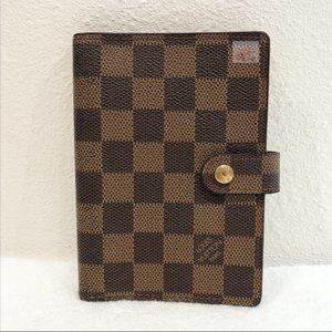 SOLD LOUIS VUITTON Damier Ebene Agenda PM